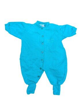 Vintage Snugabye Royale Snap Romper 9lbs (0-3m) Baby Clothes